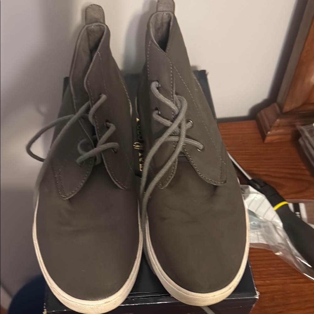 Gray Chukka Boots
